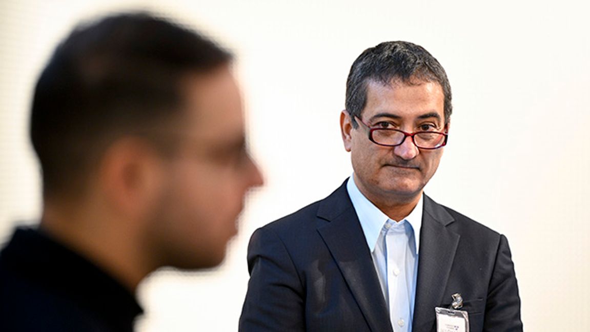 Sameh Egyptson. Foto: Anders Wiklund / TT