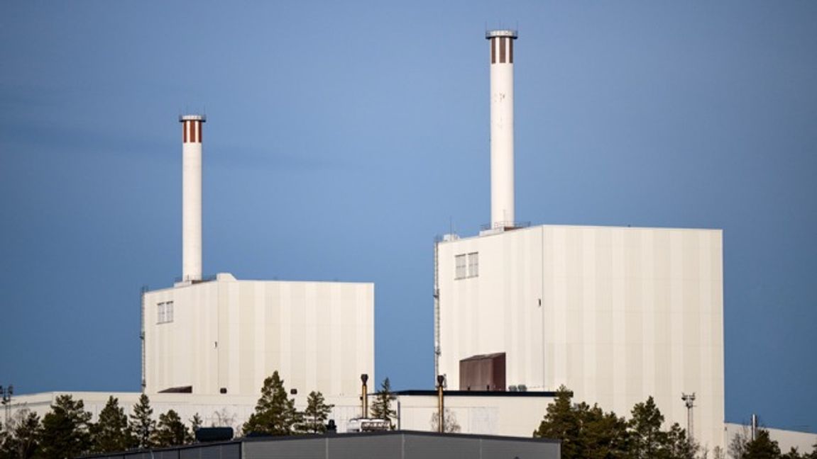 Kärnkraftverken Forsmark 1 och 2.  Foto: Christine Olsson/TT.