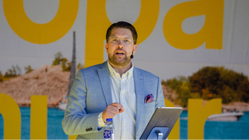 Jimmie Åkesson (SD). Foto: Frankie Fouganthin/Wikimedia Commons (CC BY 4.0)