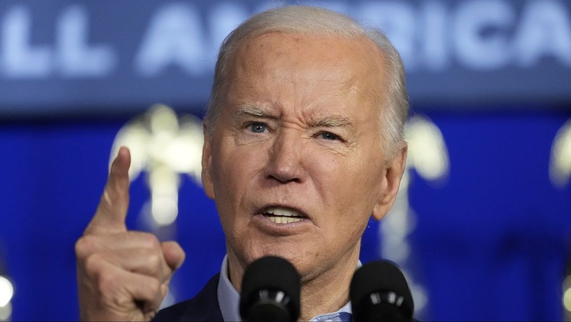 USA:s president Joe Biden. Arkivbild. Foto: ALEX BRANDON/AP/TT