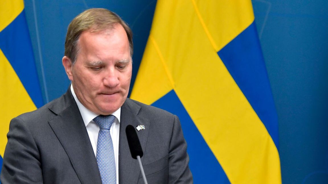 Löfven planerar att sitta kvar. Foto: Anders Wiklund / TT