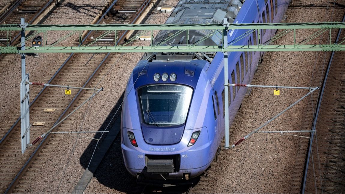 Det blev bråk och handgemäng mellan en man och tågvärdar på Pågatåget för nio år sedan. Arkivbild. Foto: Johan Nilsson/TT