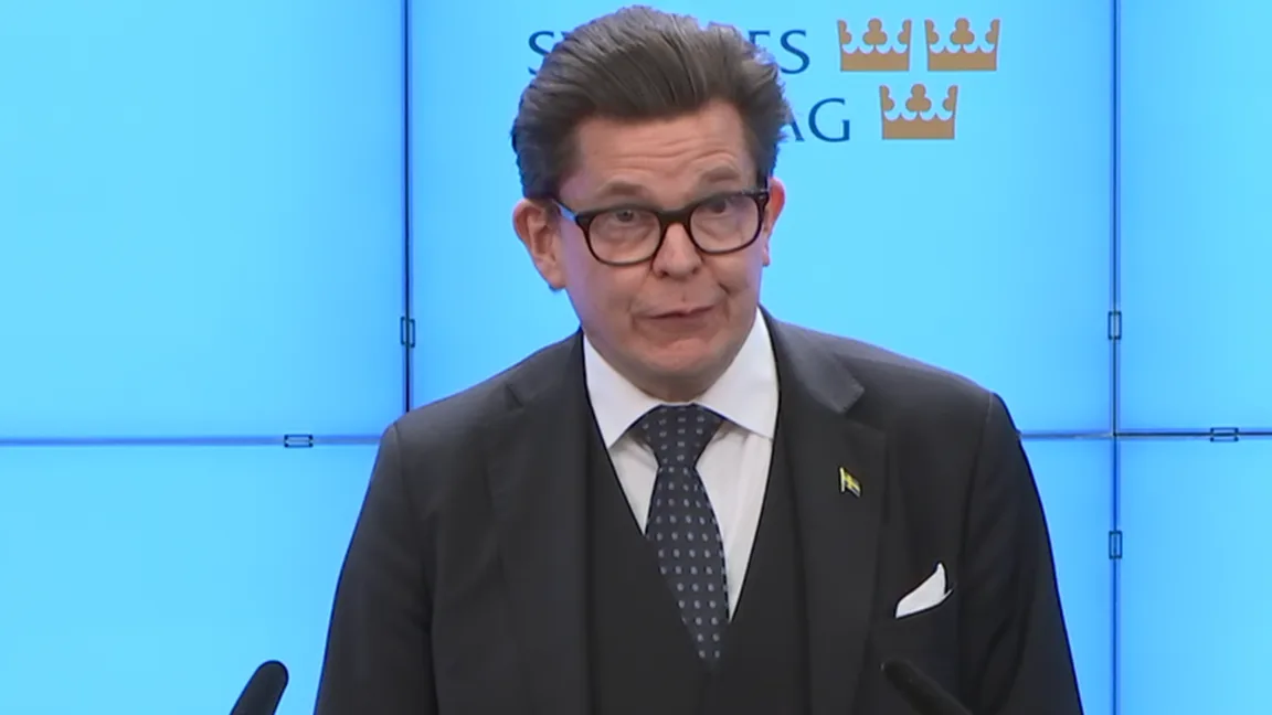 Talman Andreas Norlén. Foto: Skrämdump/Riksdagen