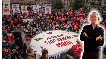 Queers for Gaza? Jews for Palestine? Cows for McDonalds? Foto: Yuki Iwamura / TT