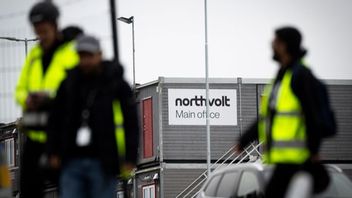 Northvolts fabrik i Skellefteå efter konkursen i våras. Region Västerbotten förlorar 130 miljoner kronor årligen i skatteintäkter. Foto: Pontus Lundahl/TT
