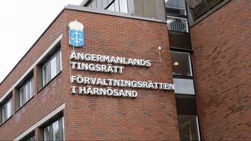 Ångermanlands tingsrätt, där rättegången kommer att hållas.  Foto: Fredrik Sandberg/TT.