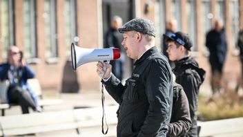 Rasmus Paludan är inte populär hos den svenska polisen. Foto: Henrik Montgomery/TT