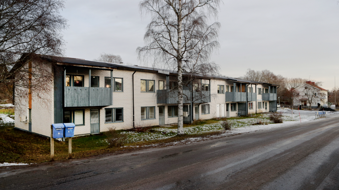 Bild föreställande social dumpning i samhället Herrskog i Kramfors kommun. Foto: Mats Andersson / TT