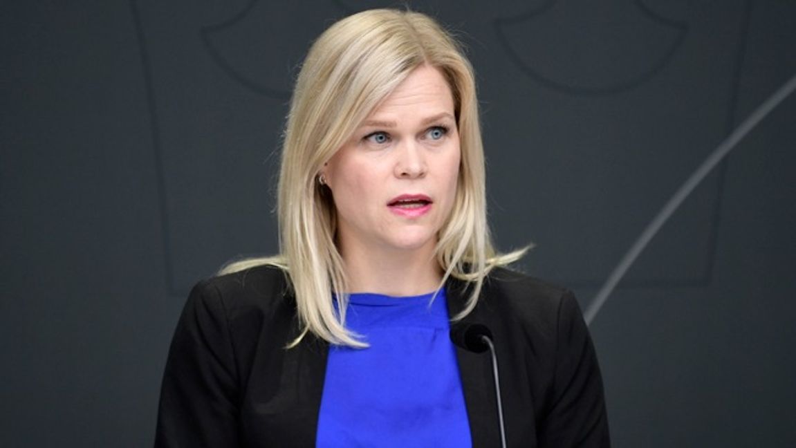 Paulina Brandberg, tidigare jämställdhetsminister. Foto: Axel Näslund/TT.