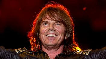 Joey Tempest, sångare i Europe. Foto: Zsolt Szigetvary AP//TT 