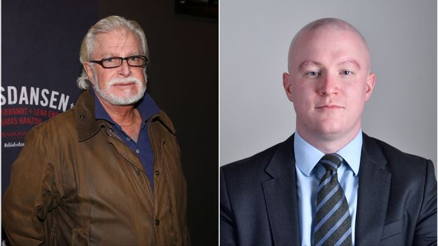 Ulf Brunnberg och Jonas Andersson (SD) tycker att filmbranschen borde skapa filmer som drar mer publik. Foto: Robert Eklund/TT/Henrik Montgomery/TT