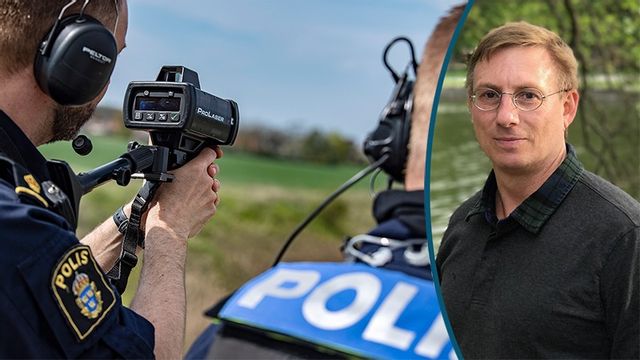 Hastighetskontroller – ett slöseri med resurser? Foto: Johan Nilsson/TT