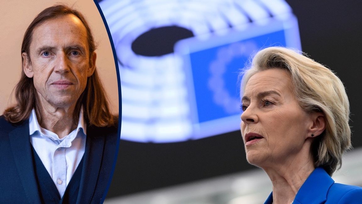 EU-kommissionens ordförande Ursula von der Leyen vill se en rejäl budgetförstärkning. Foto: Pascal Bastien/AP/TT