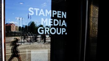 Stampen Media redovisar en halvering av resultatet på grund av sjunkande intäkter. Arkivbild.  Adam Ihse/TT
