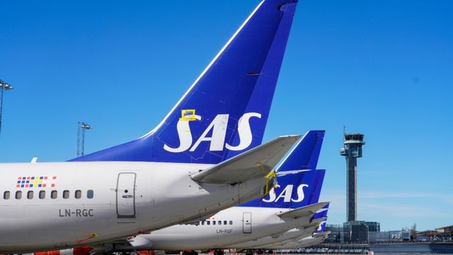 Nästan en halv miljon människor har berörts av SAS-strejken. Arkivbild. Foto: Håkon Mosvold Larsen