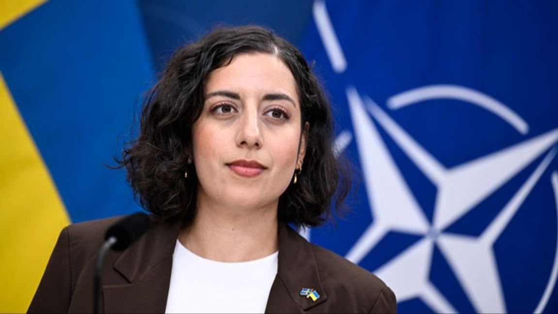 Simona Mohamsson möter stark intern kritik för sitt förslag att förbjuda aktiebolag i skolan. Foto: Pontus Lundahl /TT