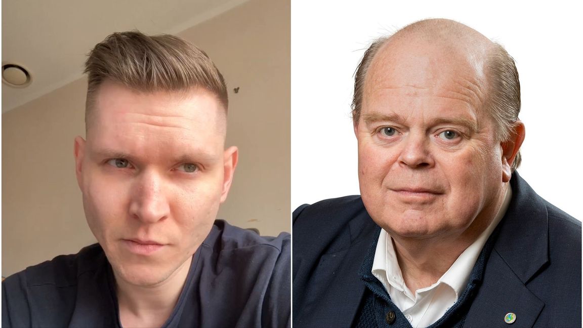 Markus Allard (ÖP) och Torgny Larsson (S). Foto: Faksimil X/Region Örebro län