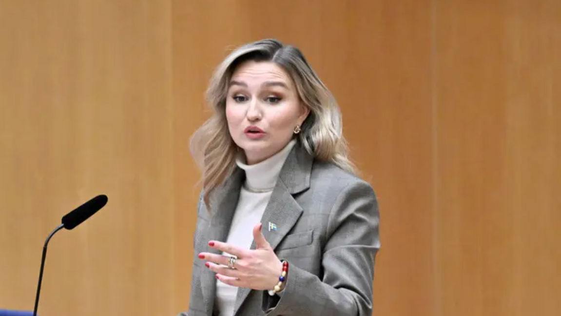 Energi- och näringsminister Ebba Busch (KD). Foto: Pontus Lundahl/TT