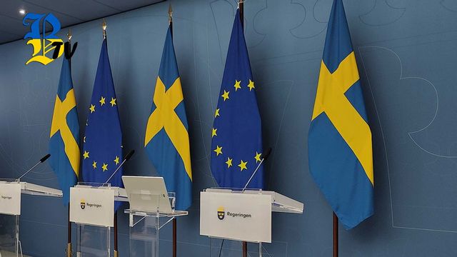 Regeringen håller pressträff angående Sveriges säkerhet under tisdagskvällen. Foto: Tomas Hedlund