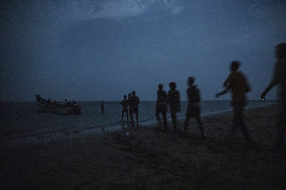 Migranter förbereder sig för att lämna Djibouti. Arkivbild.
Foto: Nariman El-Mofty/AP/TT.