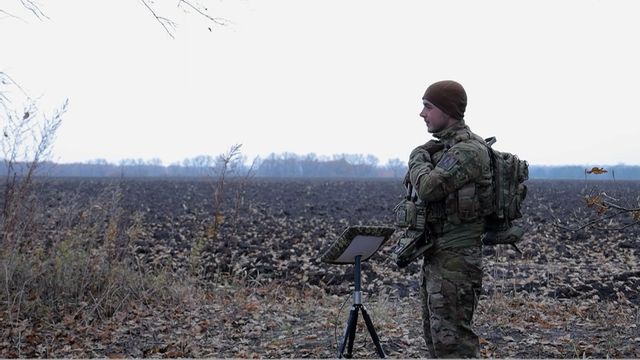 413:e bataljonens soldat vid Kursk-fronten. Foto: Bohdana Ljaskivska