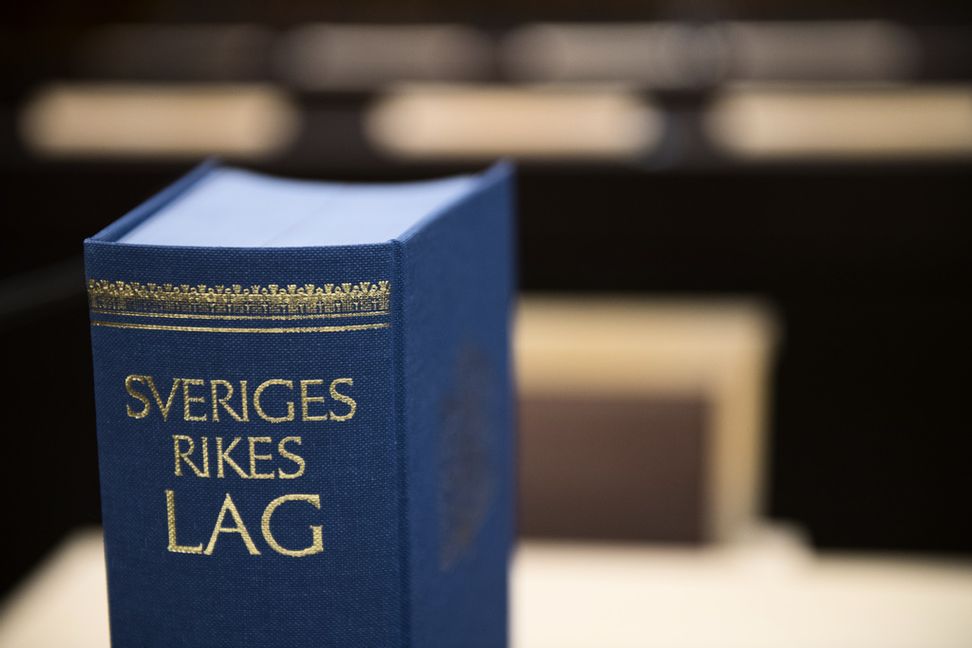 En man i 20-årsåldern har häktats misstänkt för tio våldtäkter mot barn. Arkivbild. Foto: Henrik Montgomery/TT