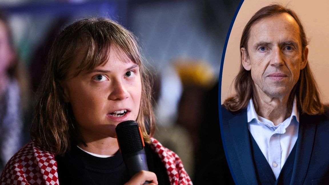 Greta Thunberg vet mycket väl vad de hon seglat med står för. Hon står själv för samma saker. Foto: Caisa Rasmussen/TT