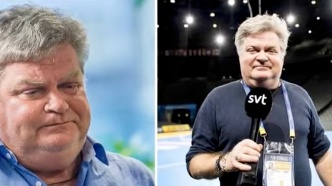 Sportprofilen Pelle Nyström har gått bort. Foto: Skärmavbild Youtube.