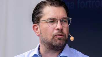 Jimmie Åkesson är inte bjuden till partiledardebatten under Stockholm Pride. Foto: Bene Riobó, CC BY-SA 4.0, via Wikimedia Commons