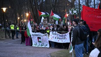 Lund skämde ut sig under ett franskt statsbesök. Foto: Johan Nilsson/TT 