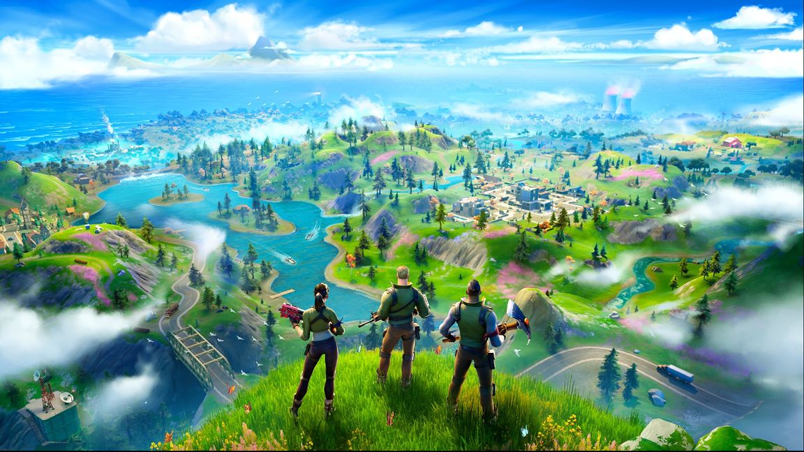 Spelsuccén ”Fortnite” har haft insamling till stöd för humanitär hjälp i Ukraina. Pressbild. Foto: Epic Games/TT