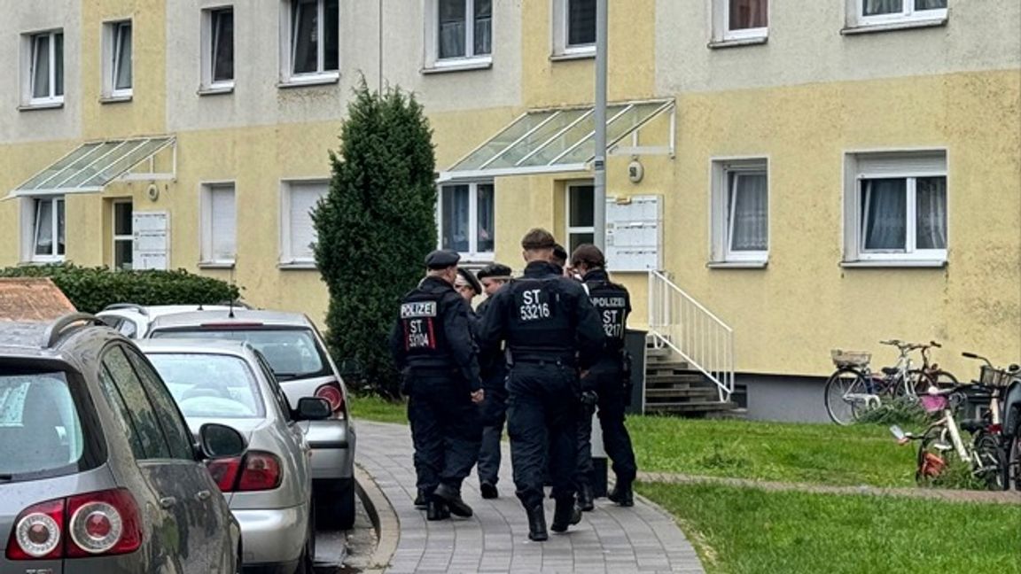 Attacken skedde i tyska Wolmirstedt. Foto: AP