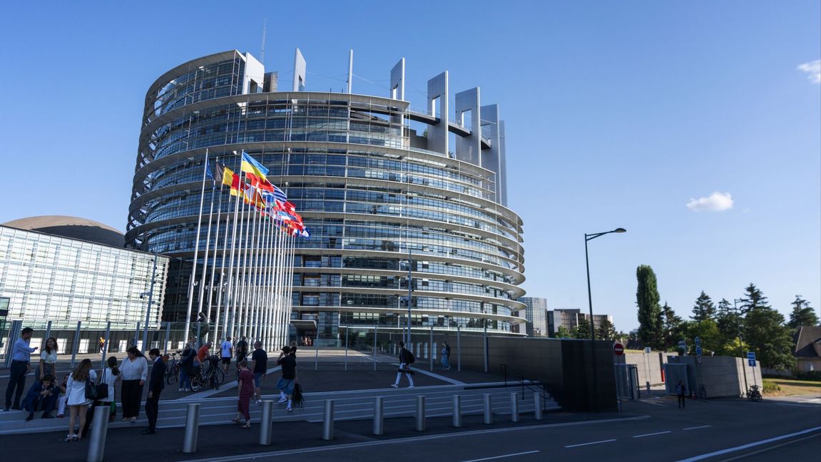 Europaparlamentet i Strasbourg. Foto: Caisa Rasmussen / TT