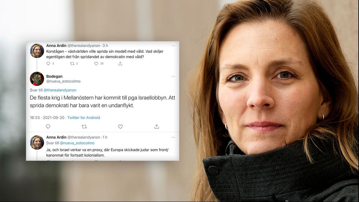 Anna Ardin är ledamot i förbundsstyrelsen för Tro och Solidaritet, den socialdemokratiska sidoföreningen för religiösa. Foto: Sofia Ekström/SvD/TT/Twitter