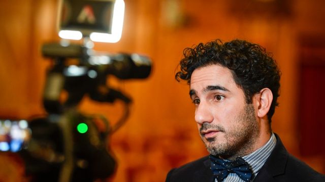 Socialförsäkringsminister Ardalan Shekarabi. Foto: Jessica Gow/TT