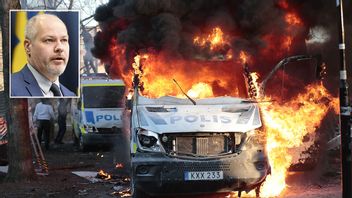 Justitieminister Morgan Johansson uttalar sig om kravallerna. Foto: Kicki Nilsson/TT och Fredrik Sandberg/TT