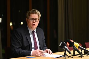 Justitieminister Gunnar Strömmer (M). Foto: Anders Wiklund/TT