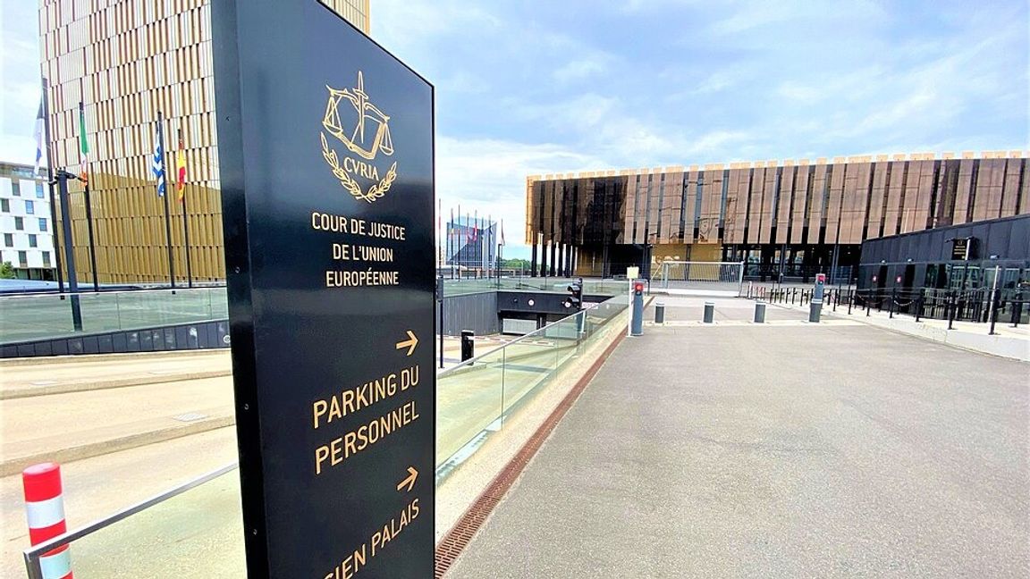 EU-domstolen i Luxemburg. Foto:  Luxofluxo, CC BY-SA 4.0, via Wikimedia Commons