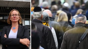 Sara Wettergren (L), Malmös kommunalråd med ansvar för skola och utbildning, samt en kippavandring mot antisemitism i Malmö. Foto: Malmö stad/Emil Langvad/TT.