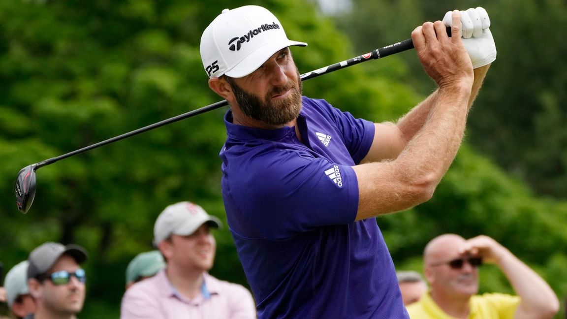 Dustin Johnson är en av golfspelarna som anslutit till den kritiserade LIV-touren. Foto: Charles Krupa/AP/TT