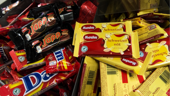 Företaget Mondelez Sverige säljer choklad med varumärkerna Marabou, Daim, Japp och Aladdin. Foto: Bertil Enevåg Ericson / TT