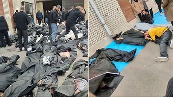 Bilder från film som spridits på döda utanför Teheran mellan 9 och 11 januari. Bild: UGC via AP