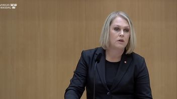 Lena Hallengren (S). Foto: Riksdagen