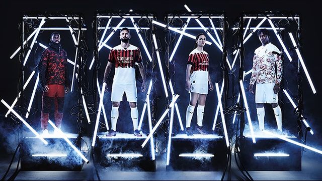 Besvikelsen när fjärdetröjan presenterades. Foto: AC Milan