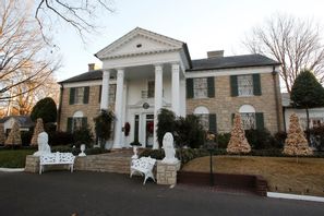 Graceland i Memphis var Elvis Presleys hem och är numera ett museum. Foto: Mark Humphrey/AP/TT