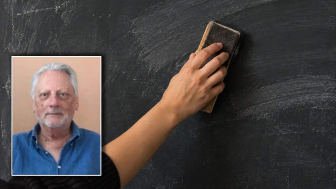 Det är dags att sudda tavlan ren och skriva något nytt, menar Lennart Göranson. Foto: Privat/AI-illustration
