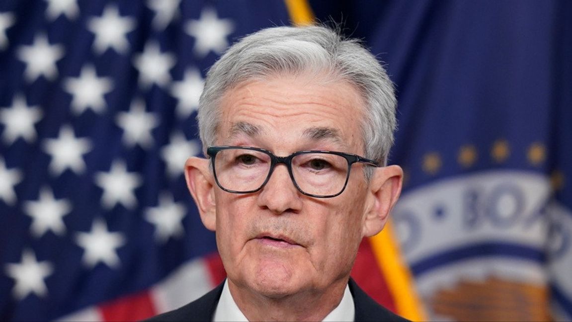 Jerome Powell, ordförande för den amerikanska centralbanken Federal Reserve. FOto: ALEX BRANDON/AP/TT