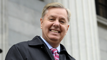 Republikanske senatorn Lindsay Graham. Foto: Richard Shiro/AP/TT