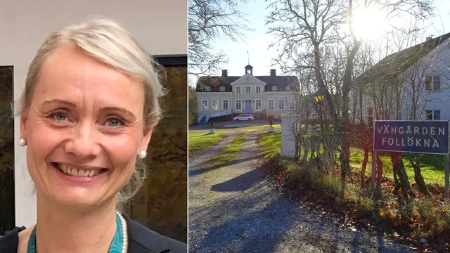 Karin Tegmark Wisell ifrågasatte regeringsuppdraget om ”existentiell hälsa” – och fick enligt Aftonbladets källor lämna sin post som generaldirektör. T.h: herrgården Vängården Fållökna i Sörmland, där statsministerns fru Birgitta Ed arbetar med begreppet. Foto: MaxTegmark/Holger.Ellgaard, CC BY-SA 4.0, via Wikimedia Commons