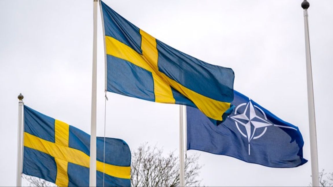 Förtroendet för internationella organisationer som Nato ökar. Foto: Johan Nilsson/TT.